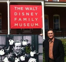 Walt Disney Family Museum, with Ron Miller and Lee Honors College student